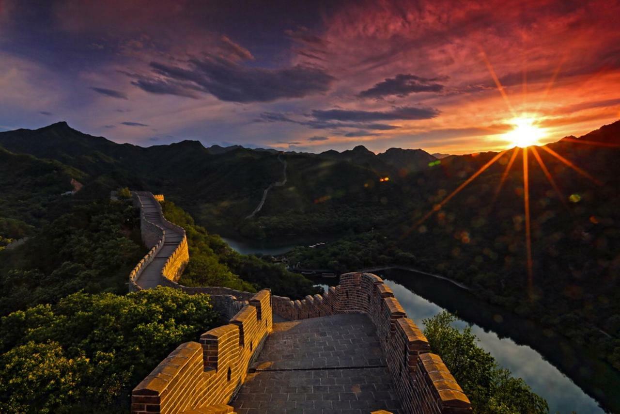 Beijing Huanghuacheng Water Great Wall Derunju Guesthouse Huairou Exterior foto